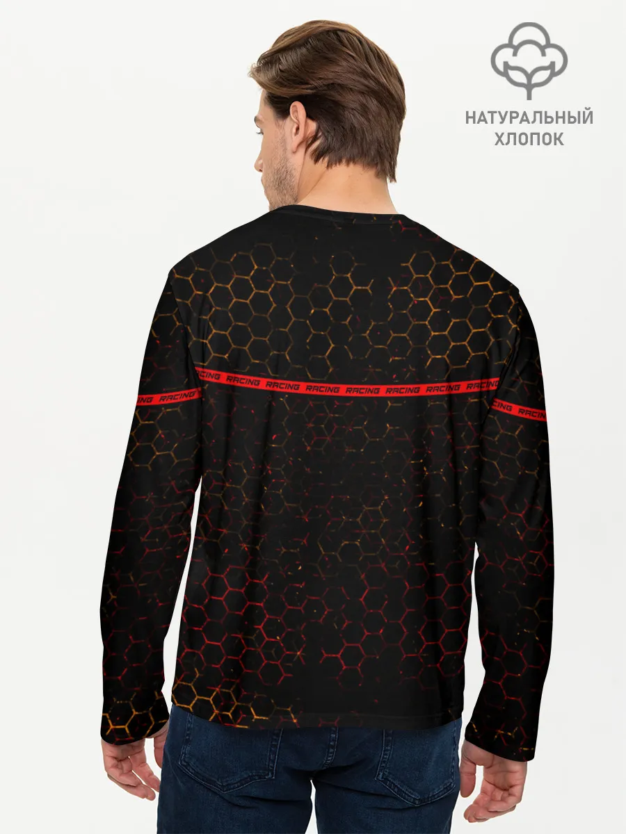Мужской лонгслив базовый / Ауди - Pro Racing