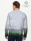 Мужской лонгслив базовый / СИРЕНОГОЛОВЫЙ / ЛЕС