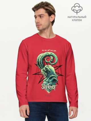 Мужской лонгслив базовый / SLIPKNOT | СЛИПКНОТ