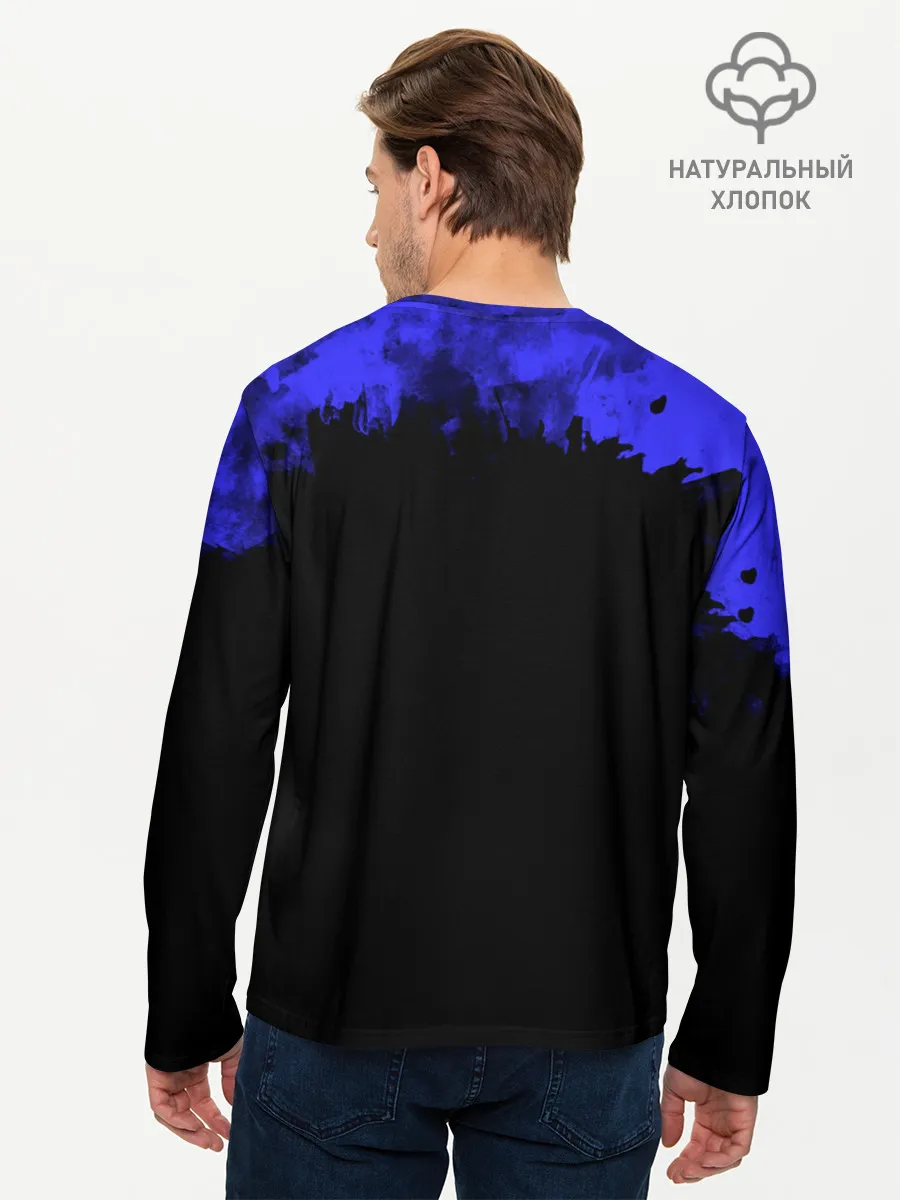 Мужской лонгслив базовый / Винсмок Санджи One Piece