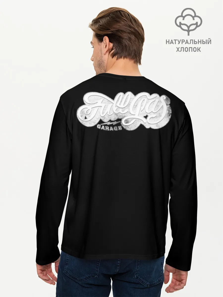 Мужской лонгслив базовый / Gas Garage