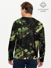 Мужской лонгслив базовый / Russia | Камуфляж