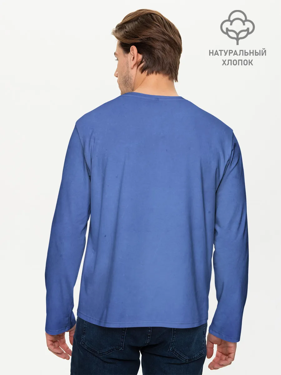 Мужской лонгслив базовый / Big Cat Floppa