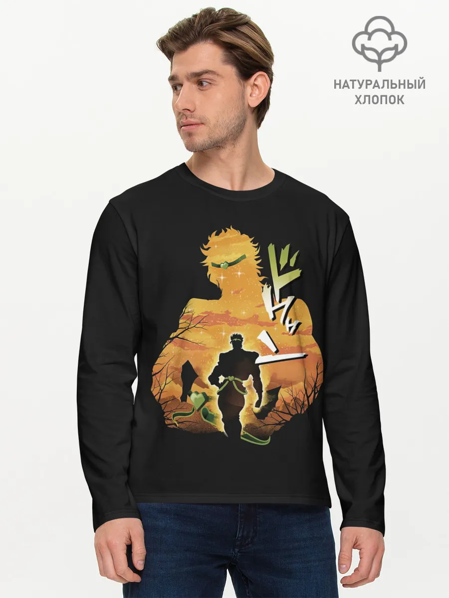 Мужской лонгслив базовый / Дио Брандо