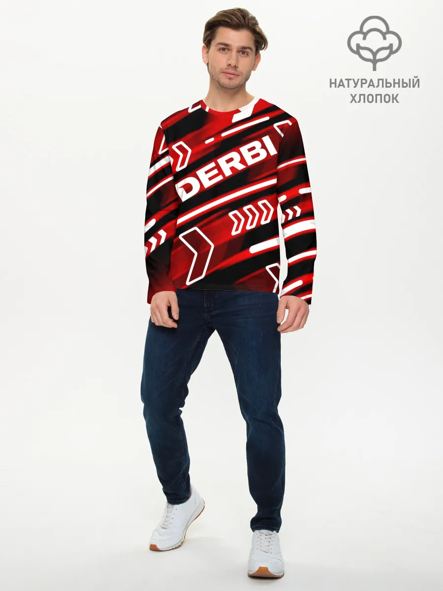 Мужской лонгслив базовый / DERBI / ДЕРБИ / SPORT