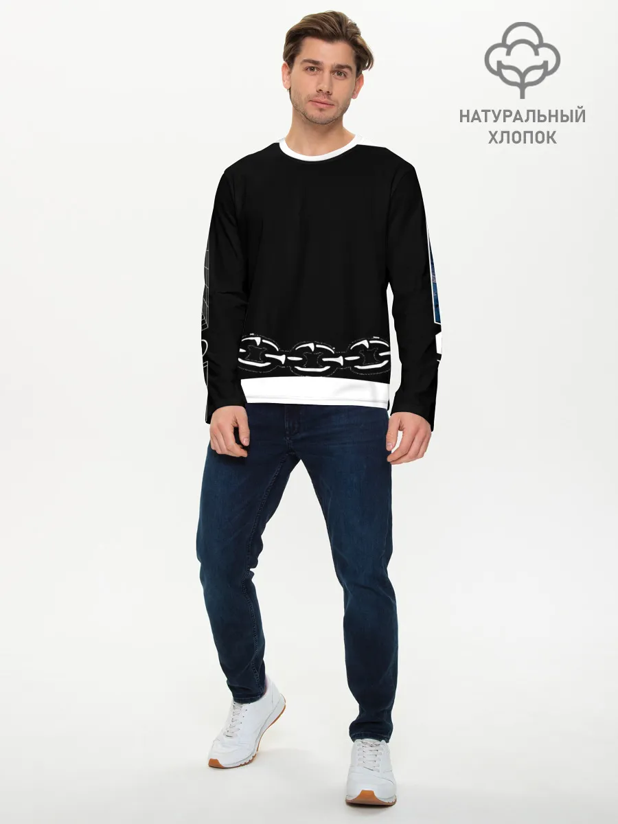 Мужской лонгслив базовый / Eagle