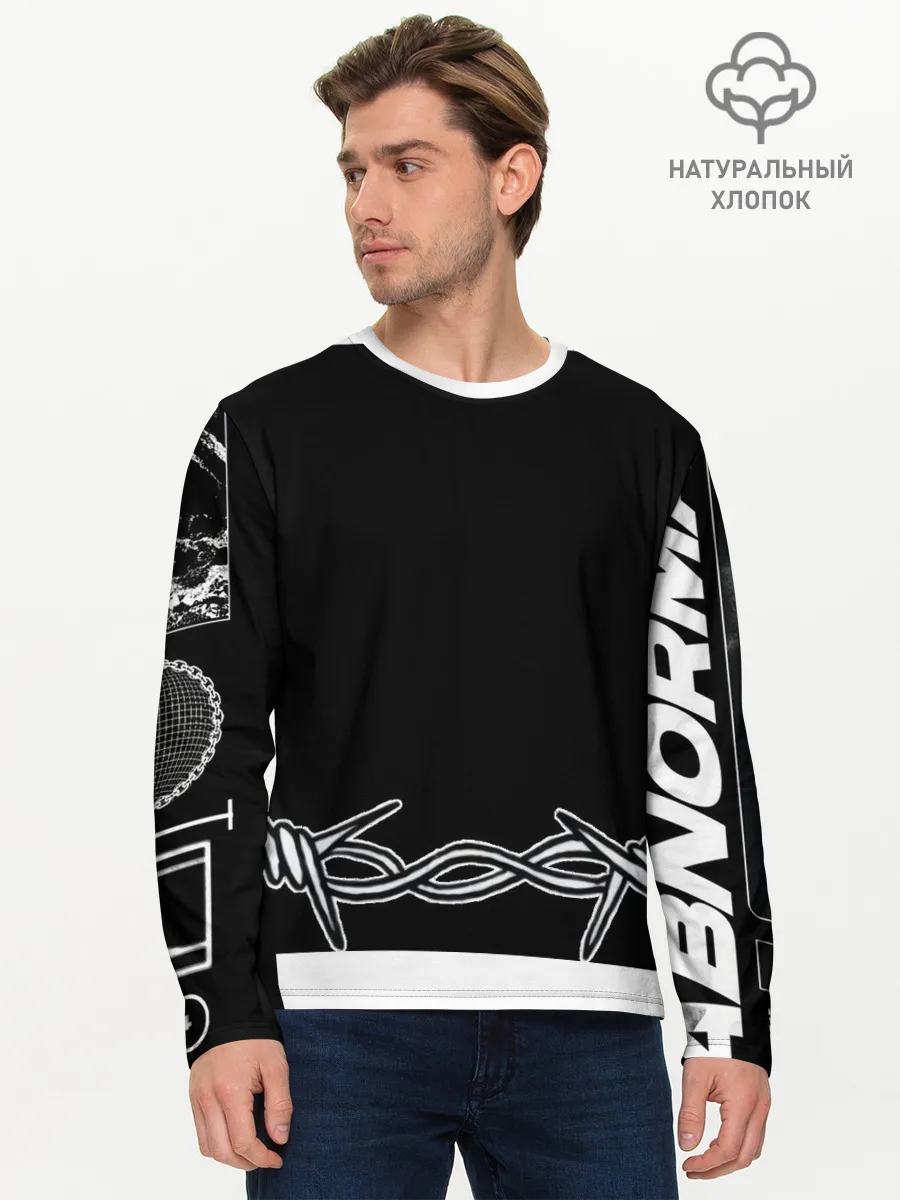 Мужской лонгслив базовый / Abnormal
