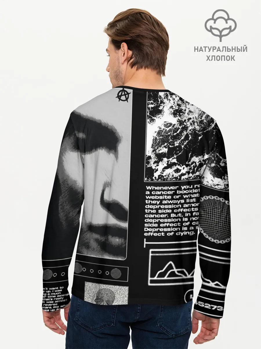 Мужской лонгслив базовый / Abnormal