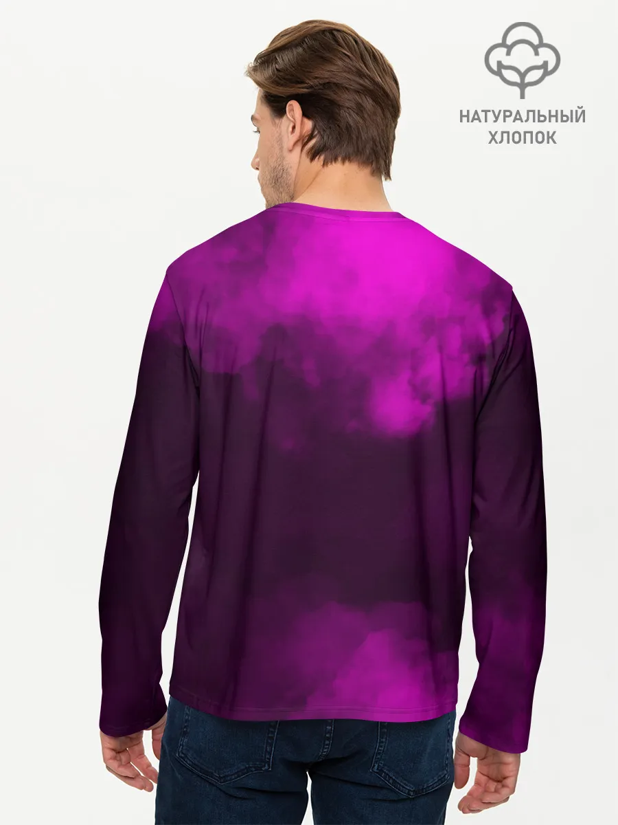 Мужской лонгслив базовый / Бойфренд