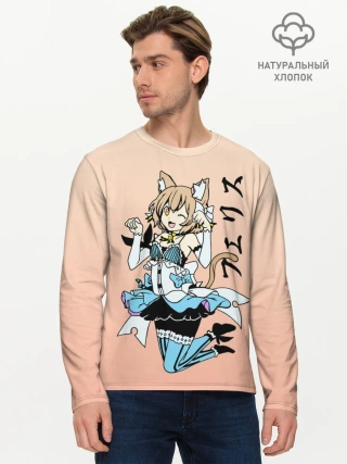 Мужской лонгслив базовый / Феликс Аргайл, Re: Zero