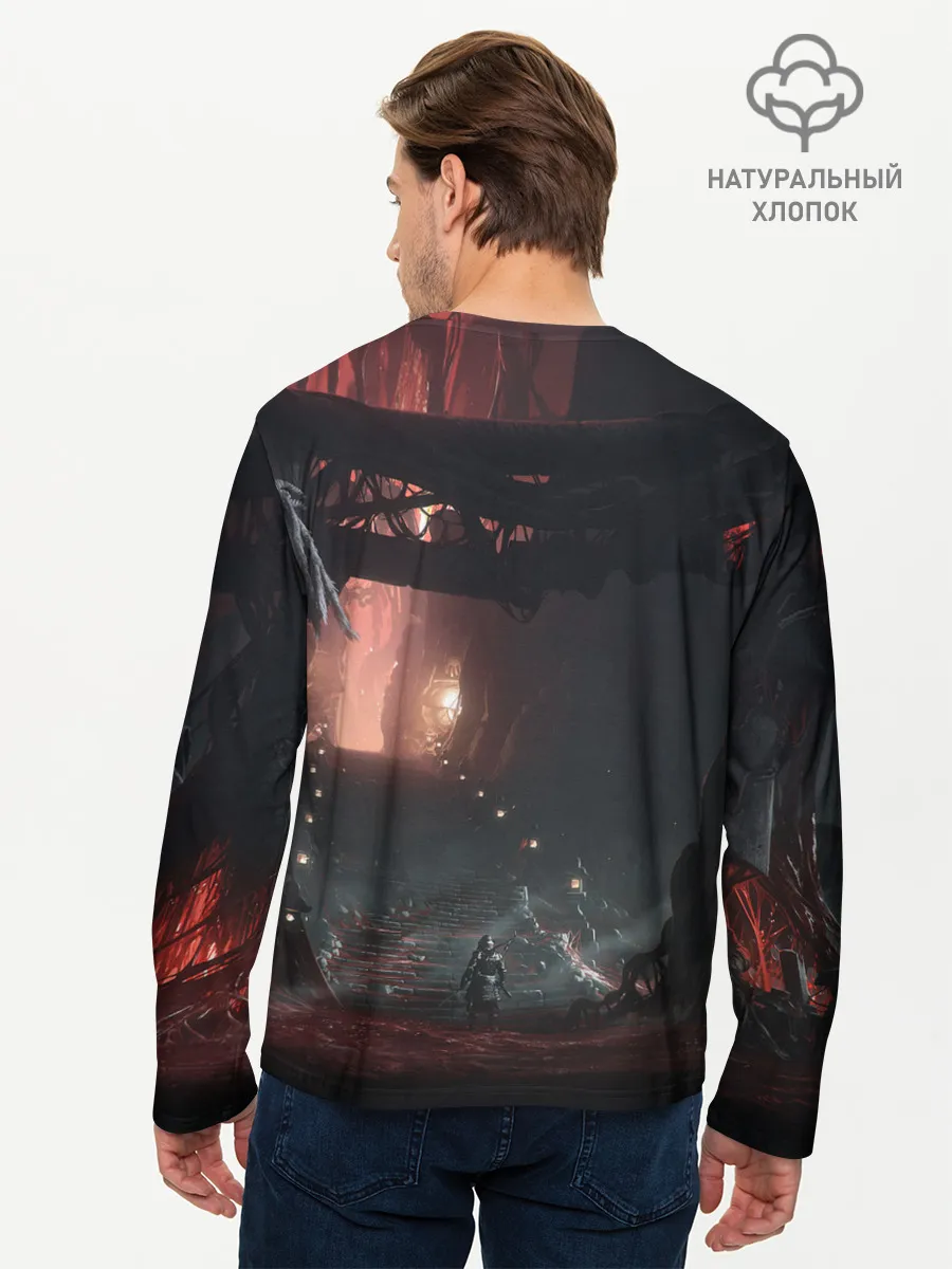 Мужской лонгслив базовый / Samurai | Ghost of Tsushima
