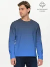 Мужской лонгслив базовый / DARK OCEAN GRADIENT