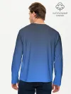 Мужской лонгслив базовый / DARK OCEAN GRADIENT