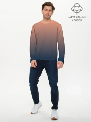 Мужской лонгслив базовый / PREDAWN GRADIENT