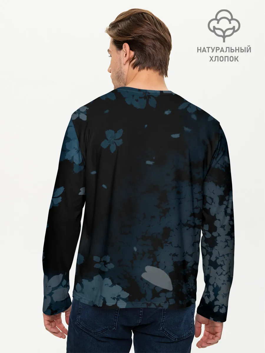 Мужской лонгслив базовый / Genshin Impact - Аяка