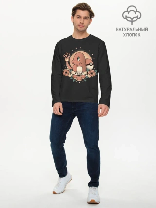 Мужской лонгслив базовый / Чермандер тату