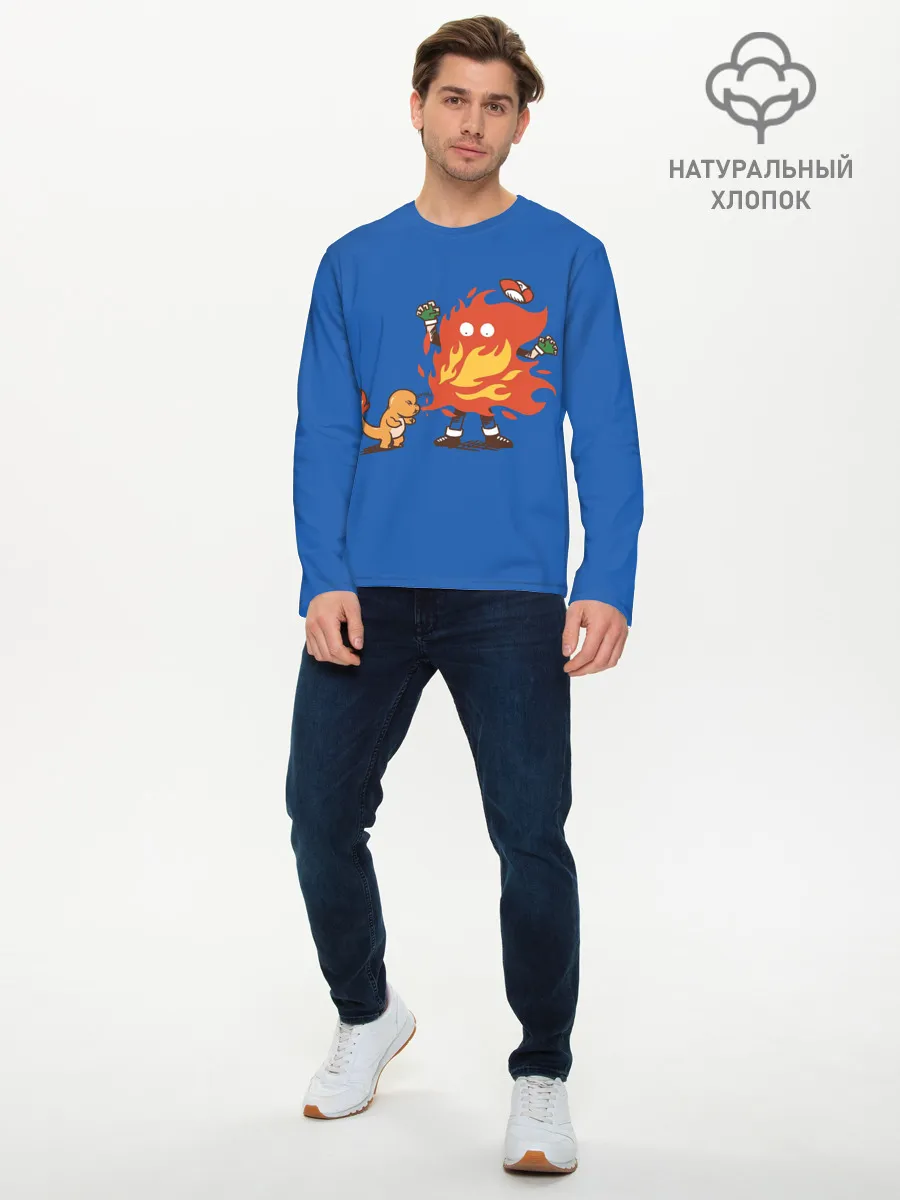 Мужской лонгслив базовый / Строптивый Чермандер