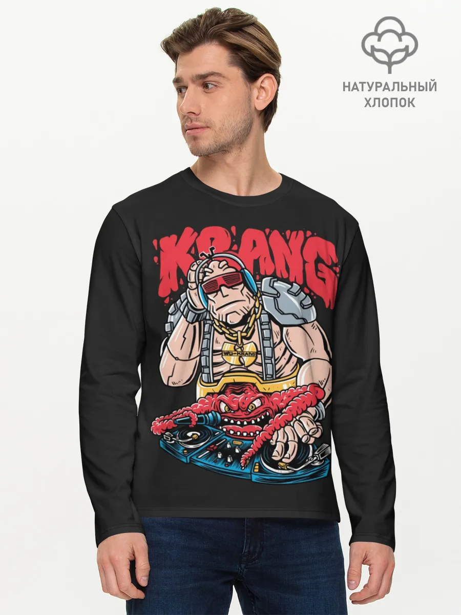 Мужской лонгслив базовый / Dj Krang
