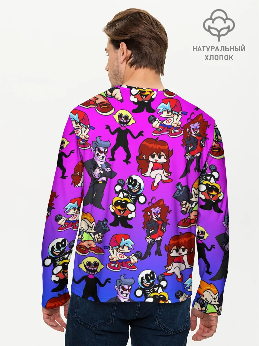 Мужской лонгслив базовый / FRIDAY NIGHT FUNKIN / ГЕРОИ