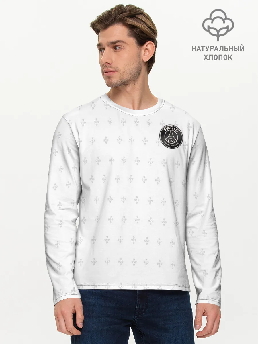 Мужской лонгслив базовый / PSG | Training Top