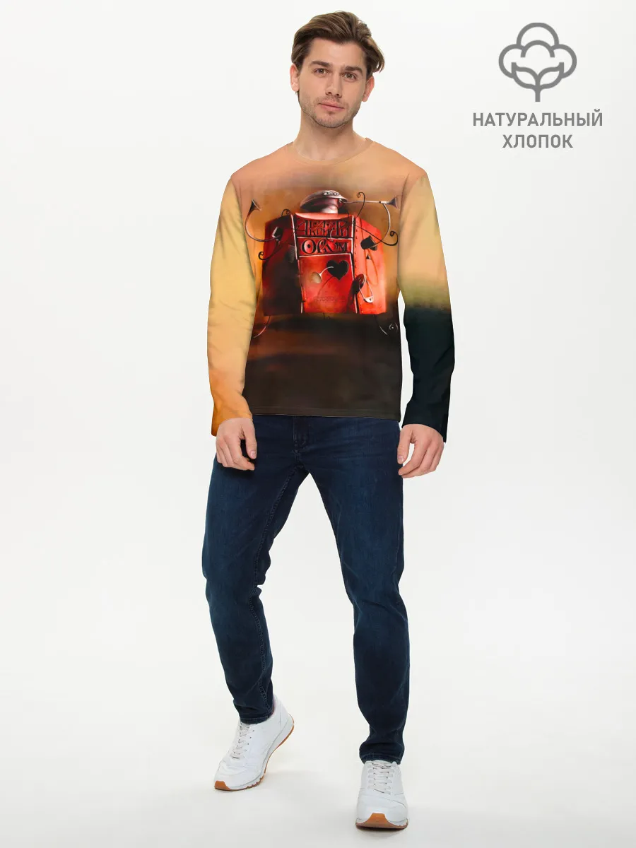 Мужской лонгслив базовый / Агата Кристи OPIUM