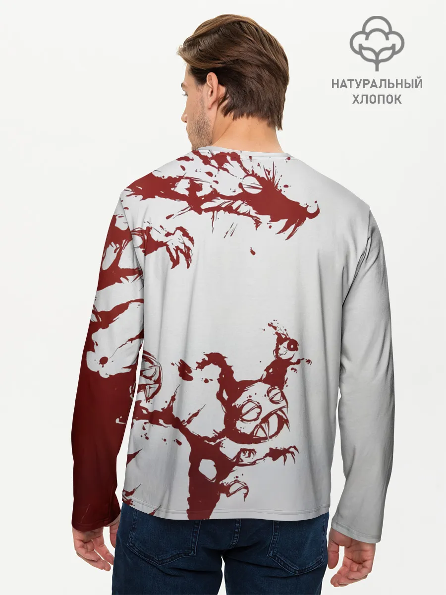 Мужской лонгслив базовый / Агата Кристи Второй фронт