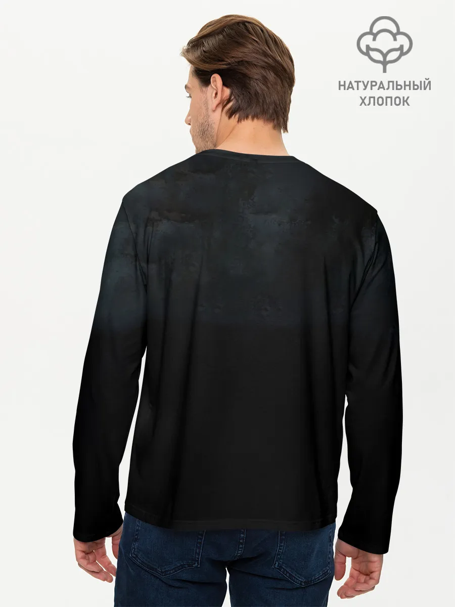 Мужской лонгслив базовый / Агата Кристи НОСТАЛЬГИЯ