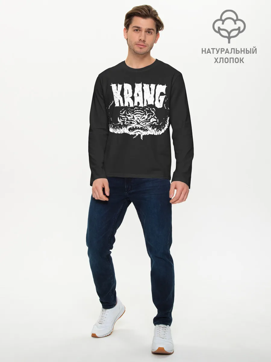 Мужской лонгслив базовый / Krang