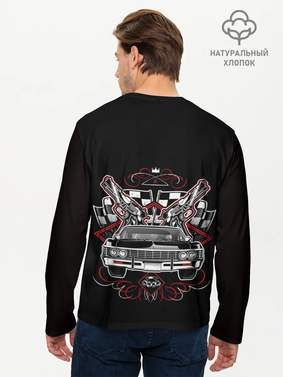 Мужской лонгслив базовый / МАШИНА
