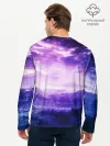 Мужской лонгслив базовый / ФИОЛЕТОВЫЙ РАЙ