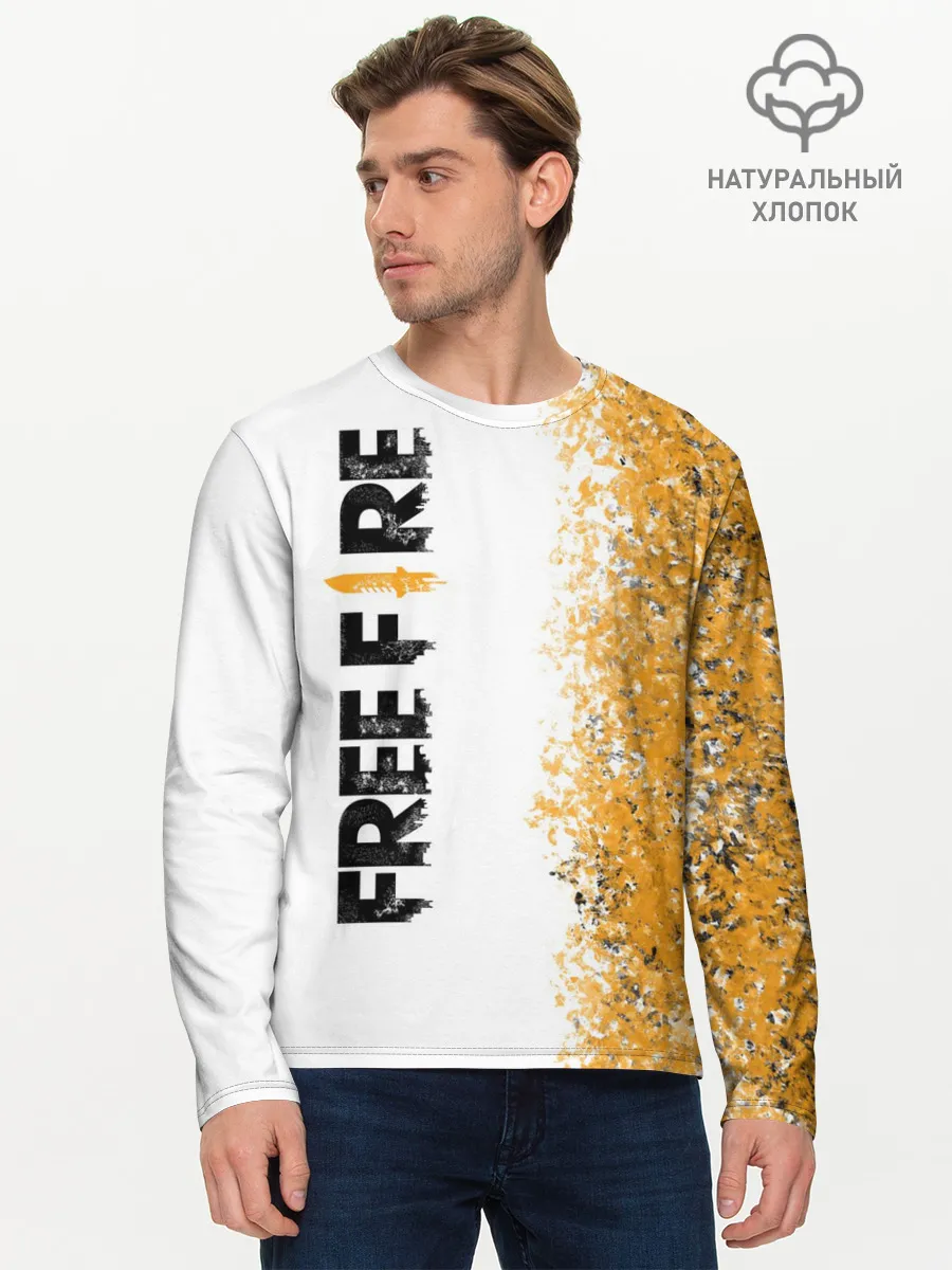 Мужской лонгслив базовый / FREE FIRE
