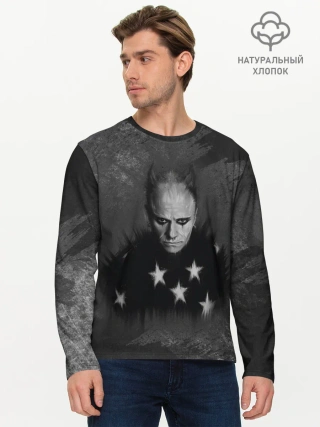 Мужской лонгслив базовый / Keith Charles Flint | Кит Флинт