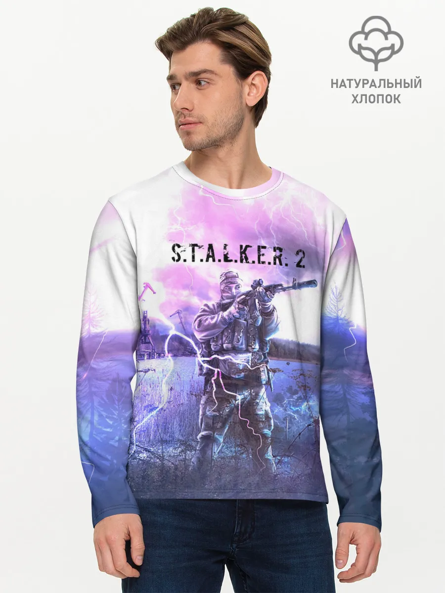 Мужской лонгслив базовый / S.T.A.L.K.E.R. 2 | С.Т.А.Л.К.Е.Р. 2