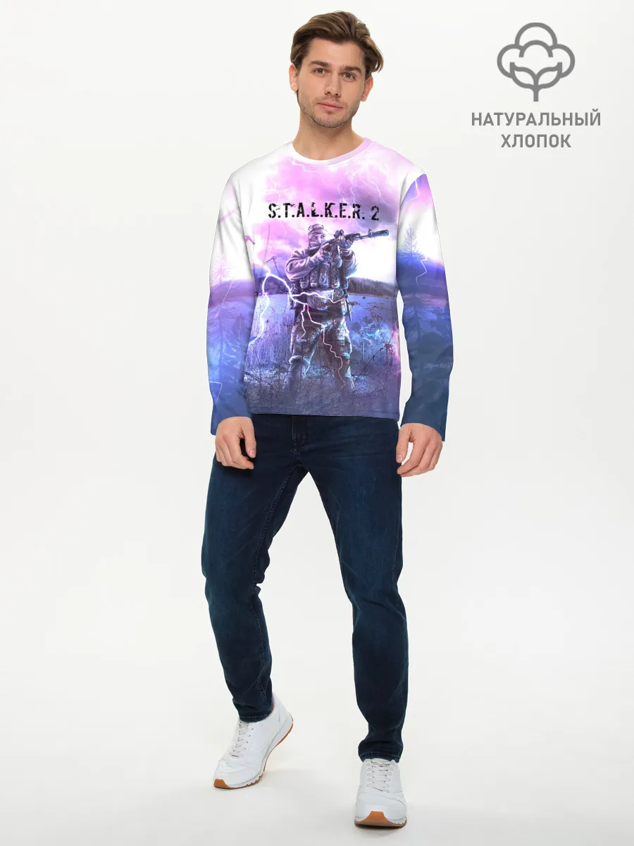 Мужской лонгслив базовый / S.T.A.L.K.E.R. 2 | С.Т.А.Л.К.Е.Р. 2