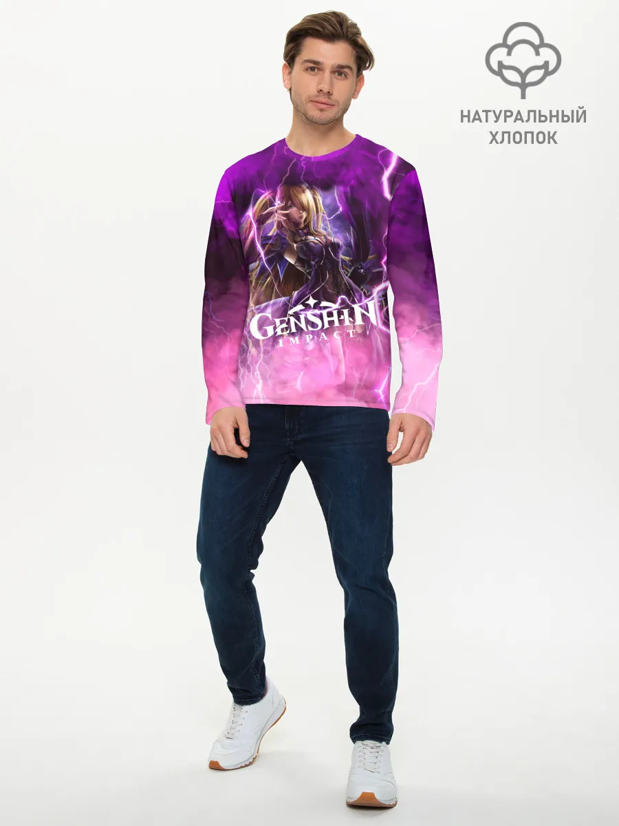 Мужской лонгслив базовый / Genshin Impact | Геншин Импакт