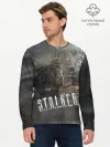Мужской лонгслив базовый / Отчуждение | S.T.A.L.K.E.R.