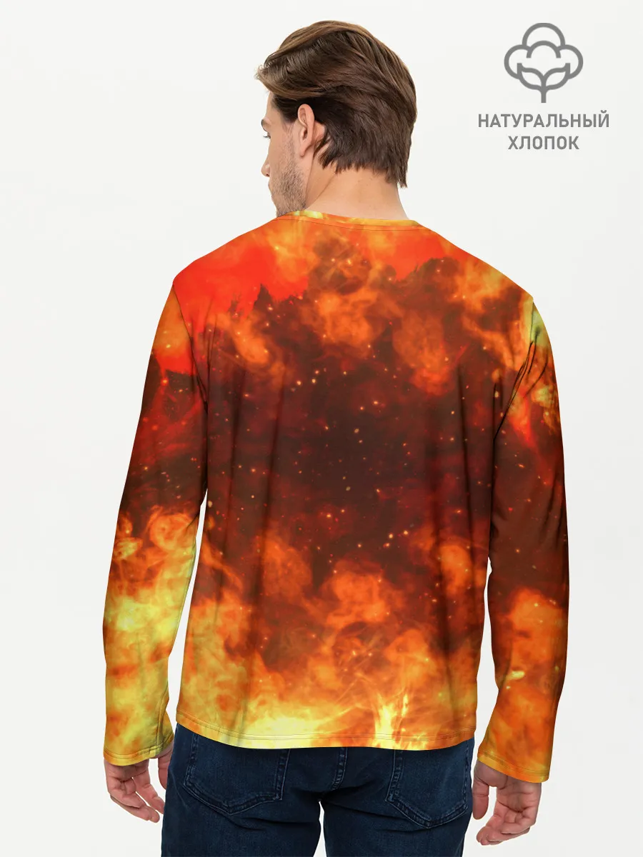 Мужской лонгслив базовый / Darksiders 3 | Гнев Войны 3