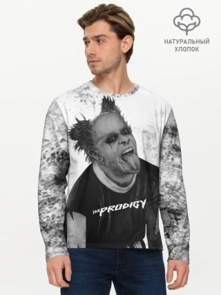 Мужской лонгслив базовый / THE PRODIGY | ПРОДИДЖИ