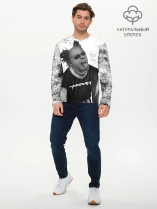 Мужской лонгслив базовый / THE PRODIGY | ПРОДИДЖИ
