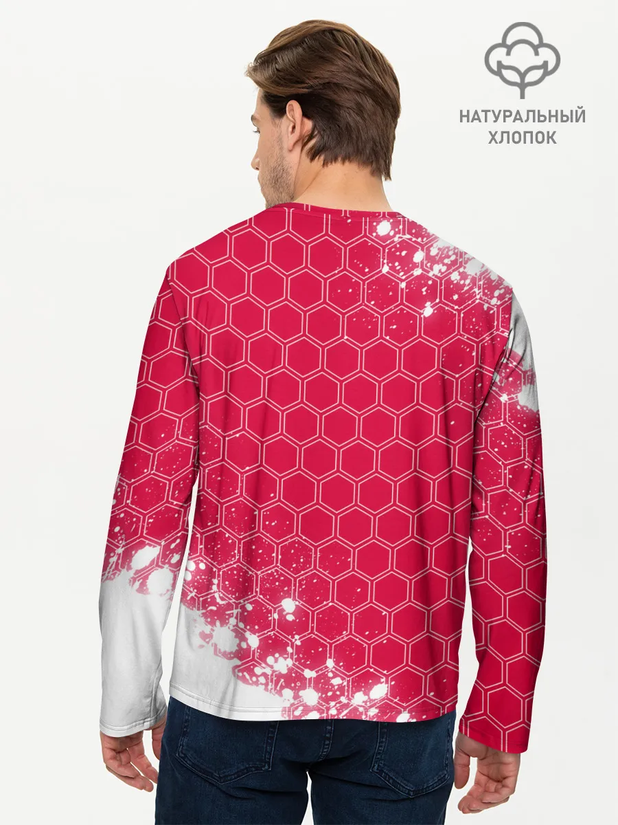 Мужской лонгслив базовый / Fiat - Racing