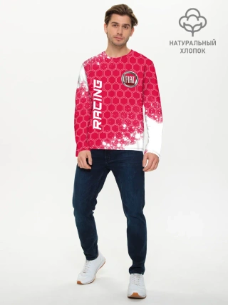 Мужской лонгслив базовый / Fiat - Racing