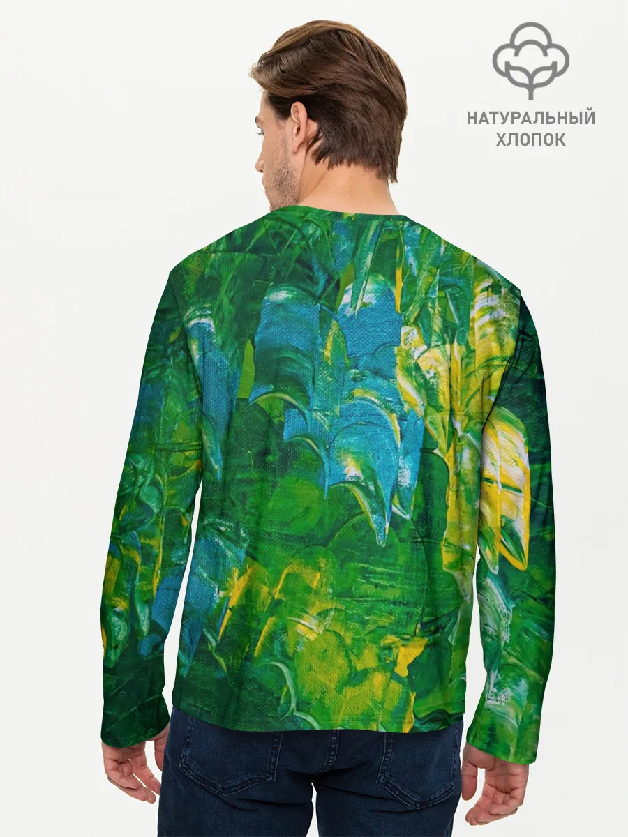 Мужской лонгслив базовый / Я вижу