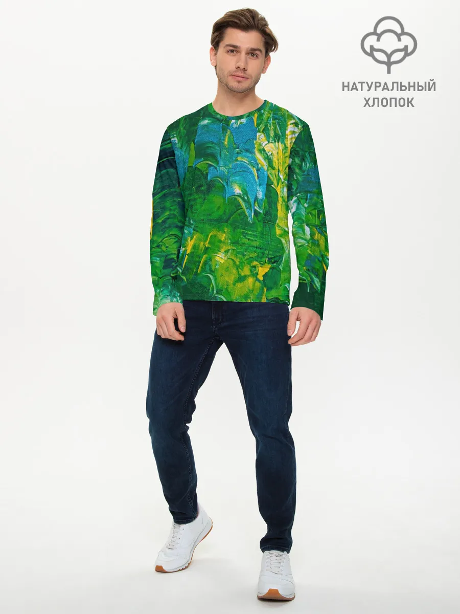 Мужской лонгслив базовый / Я вижу