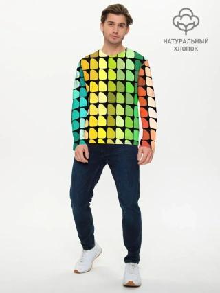 Мужской лонгслив базовый / Палитра