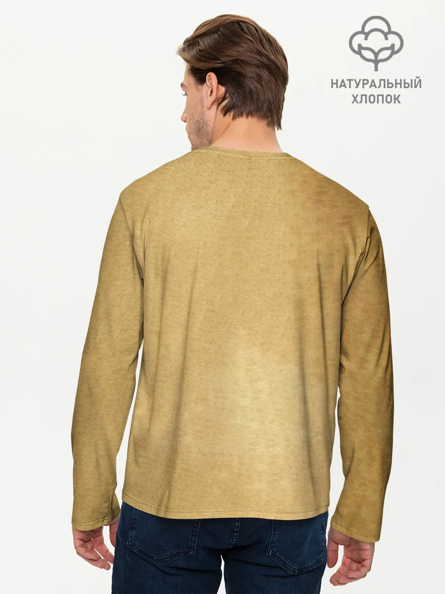 Мужской лонгслив базовый / Искры и Канкан Пикник