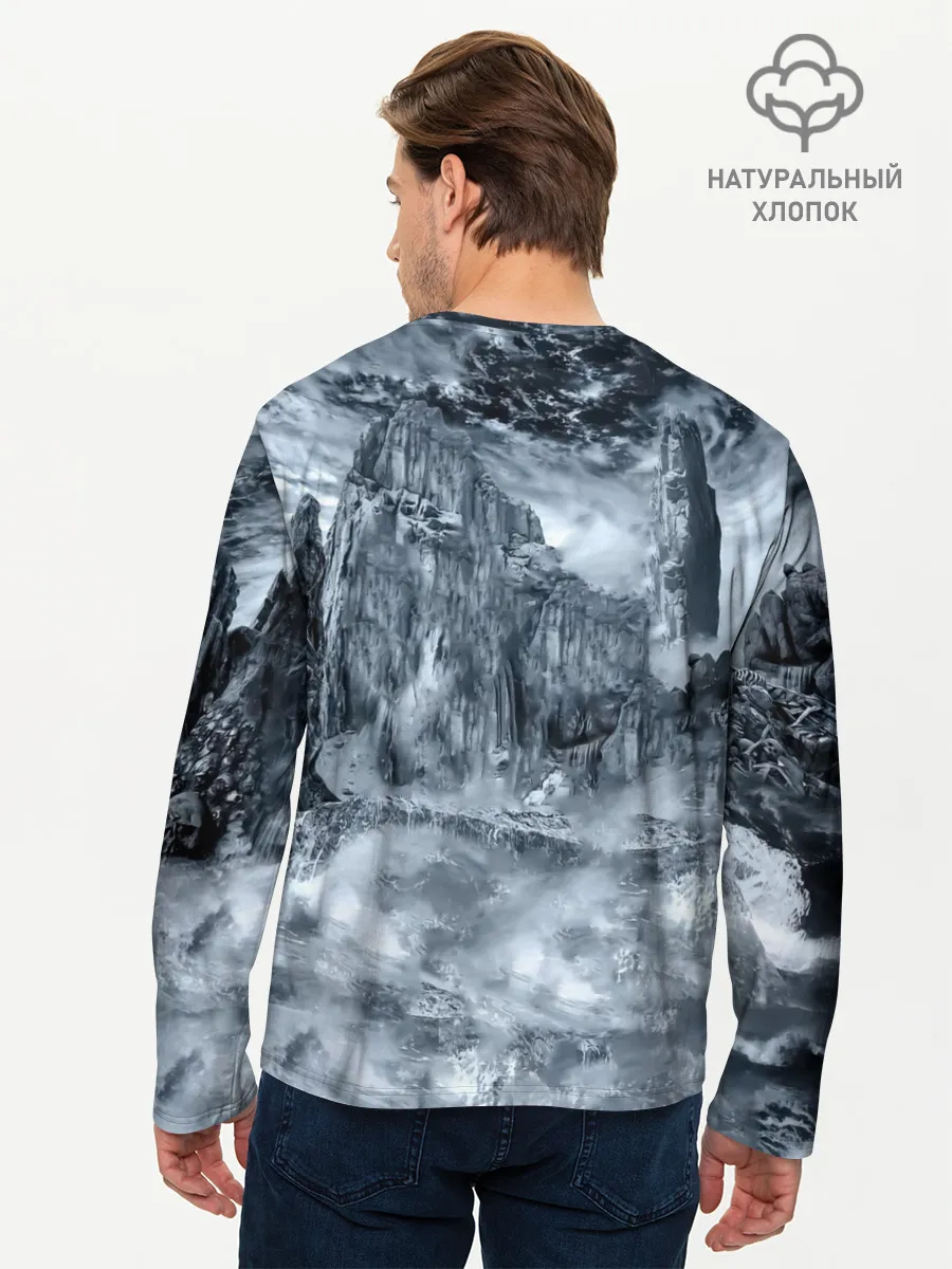 Мужской лонгслив базовый / Группа Ария