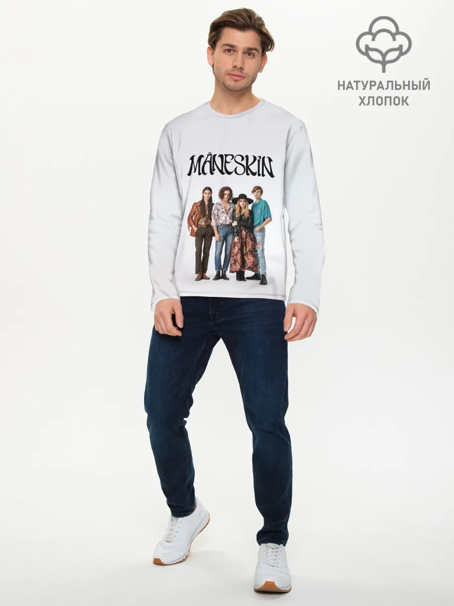 Мужской лонгслив базовый / Maneskin