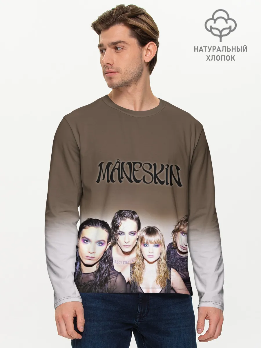 Мужской лонгслив базовый / Maneskin