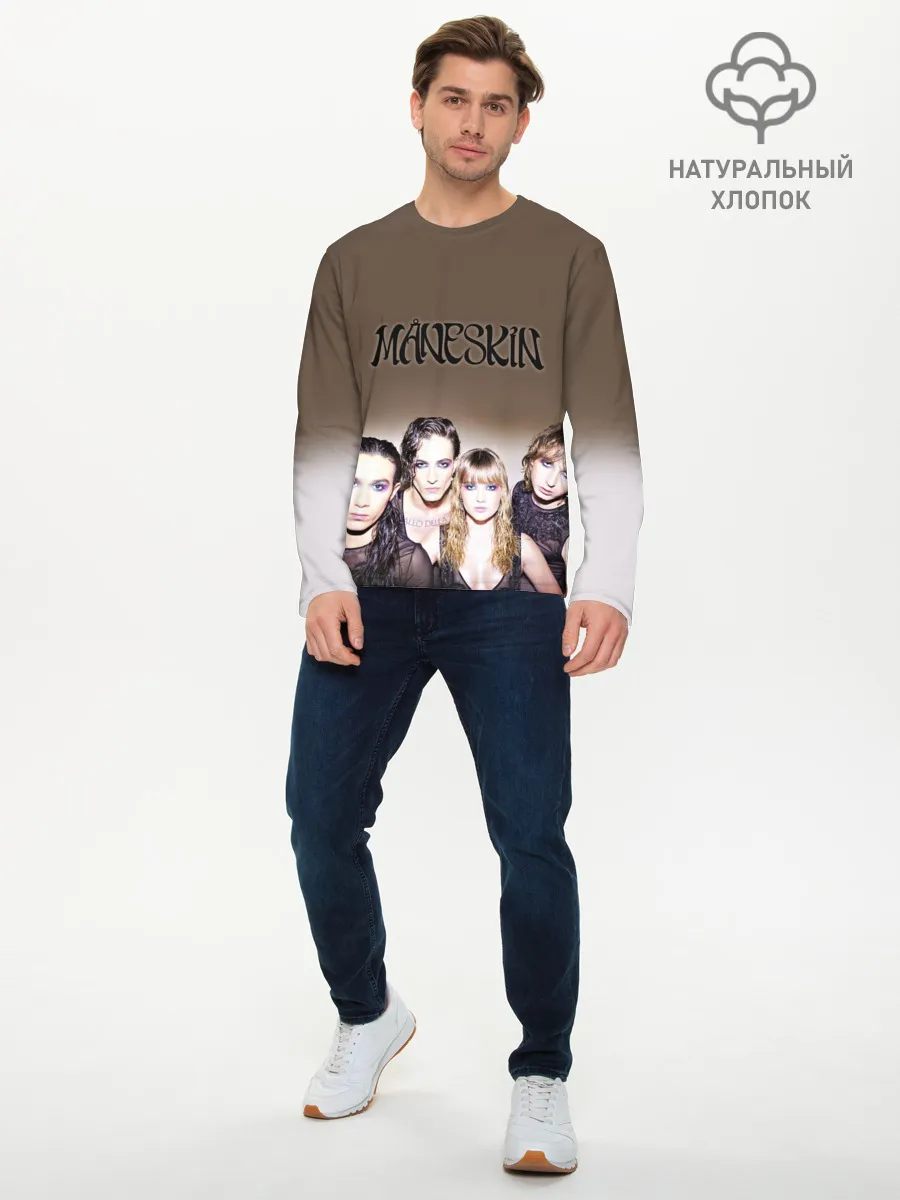 Мужской лонгслив базовый / Maneskin
