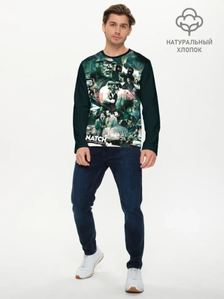 Мужской лонгслив базовый / Большой куш